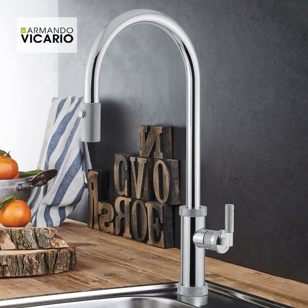 400702-100-chrome-mpataria-kouzinas-2-leitourgion-me-shower-spray