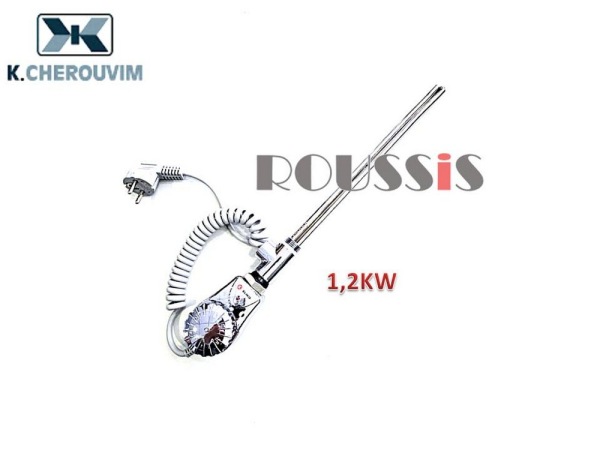 αντίσταση καλοριφερ με θερμοστάτη 1,2kw
